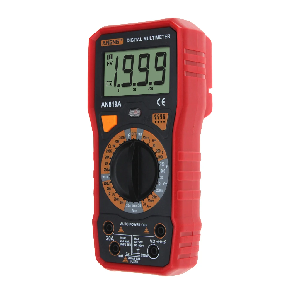 

Tool ANENG AN819A Digital Multimeter esr meter true rms multimeter tester voltmeter battery tester multimetro richmet
