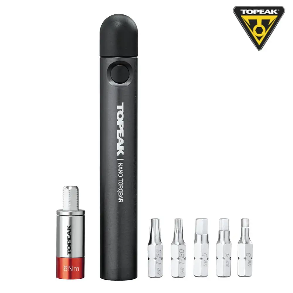 Инструмент TOPEAK 6 нм для NANO TORQBAR DX Torq Bits и 5 насадок компактный предустановленный