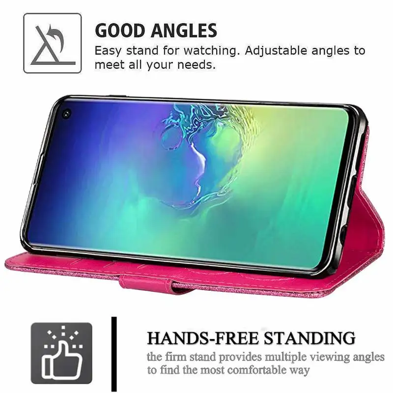 Блестящий блестящий чехол для Samsung Galaxy S20 Ultra S10e S9 S8 Plus S7 Edge Note 8 9 10 кожаный флип на