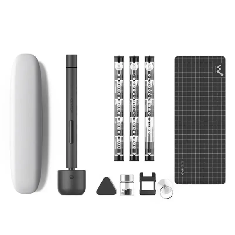 

New Wowstick 1F Pro Mini Electric Screwdriver Rechargeable Cordless Power Screw Driver Kit With LED Light Lithium Battery