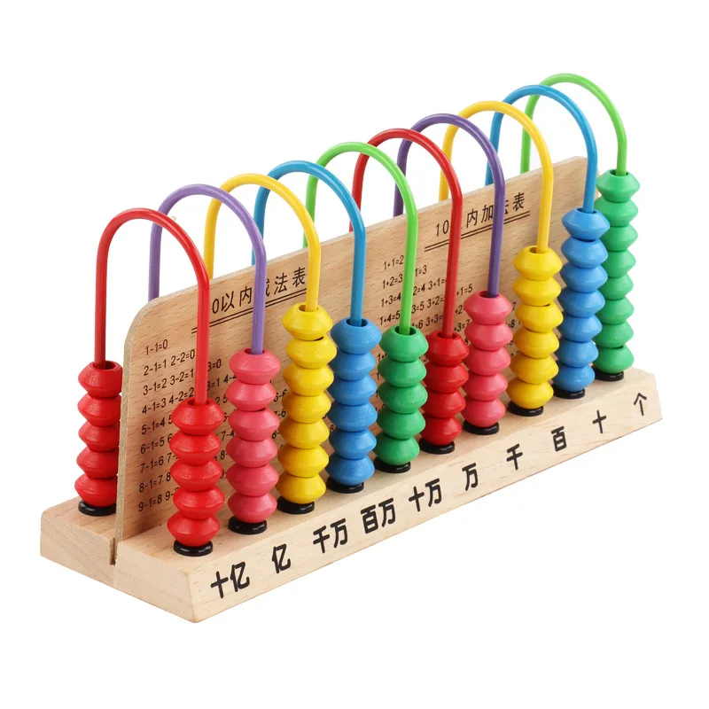 

Children Ten Stalls Hundreds Digit Counter Kindergarten Calculation Frame First Grade Young STUDENT'S Mathematics Learning Suppl