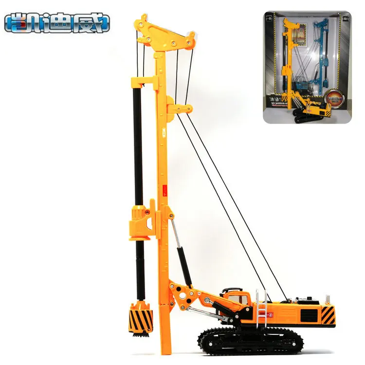 

New Products Cadeve Alloy Engineering Vehicle 1: 64 Rotary Drilling Rig 625021 CHILDREN'S Toy Model