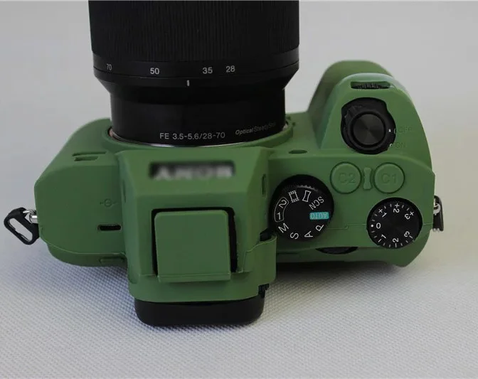 Силиконовый защитный чехол для камеры sony A7II A7R Mark 2 Black a7ii A7RII силиконовый чехол Защитная панель для клавиатуры Чехол