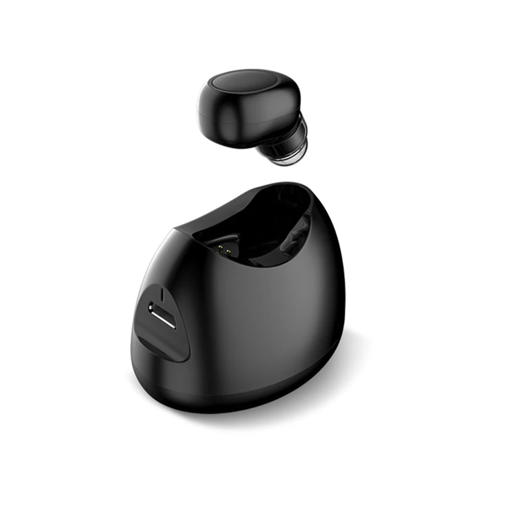 

Wireless Bluetooth Earphone Invisible In Ear Earbud Handsfree Car Sports Headset Magnetic Charging Box with Mic