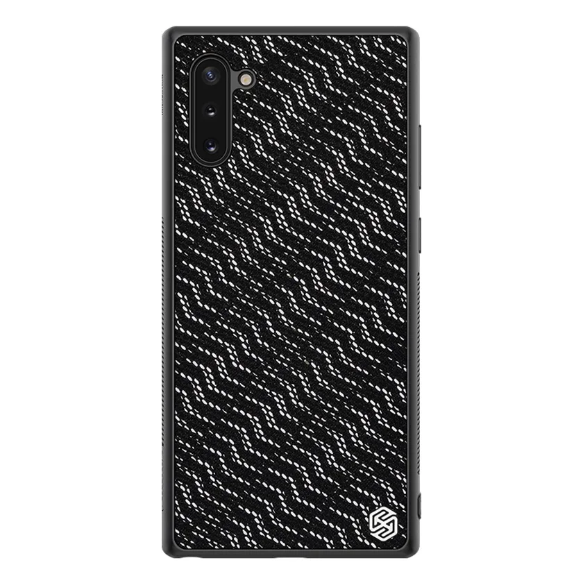 Чехол для samsung Galaxy Note 10 5G чехол NILLKIN Twinkle чехол полиэфирная сетка Светоотражающая задняя крышка для samsung Note10 чехол - Цвет: Silvery