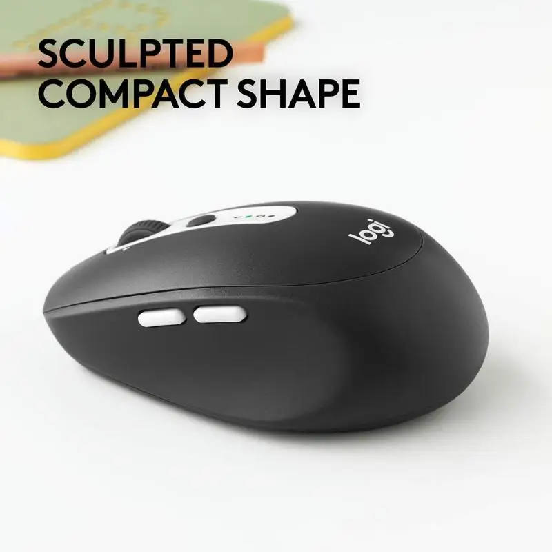 best computer mouse Logitech M590 Wireless Mute Bluetooth Mouse 2.4GHz Unifying Dual Mode 1000 DPI Multi-Device Optical Silent Mouse Office PC Mice white computer mouse