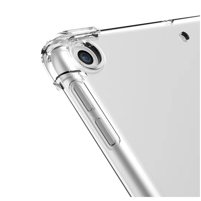 Прозрачный кремний TPU чехол для iPad 10," A2198 A2200 A2197 противоударный Тонкий чехол для планшета для iPad 7th поколения