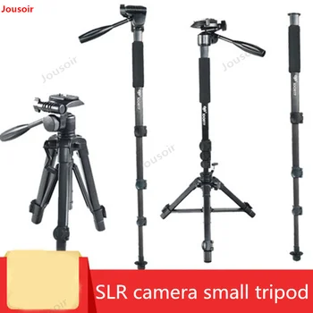 

Professional photography mobile phone desktop small tripod bracket SLR camera tripod live portable monopod CD50 T03