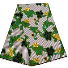 Великолепная Анкара африканская вощеная ткань принтом Гана ткани настоящий голландский воск хлопок