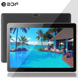 Tablette Pc de 10.1 pouces, Android 9.0, Quad Core, 3G, fonction appel téléphonique, WiFi, Bluetooth, GPS, Google Play, originale, nouvelle collection 