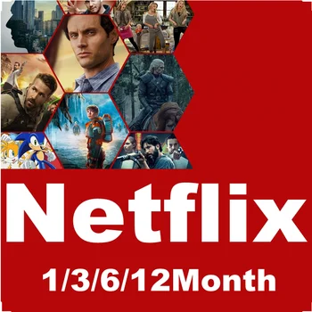 

1 year netflix premium account 4k Subscription mirascreen anycast for andriod pc tv Kid Share a screen account elite Телевизоры