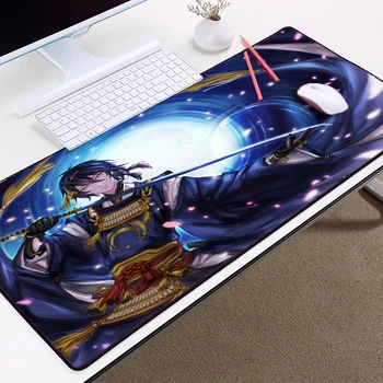 

XGZ Cute Anime Mousepad Sword Flurry Beauty Male Patterned Mat PC Computer Game Keyboard Rubber Pad Girl
