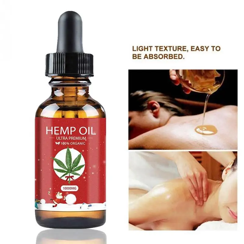 30ml100% органическое масло конопли CBD 10000 мг Биоактивные Семена Конопли экстракт