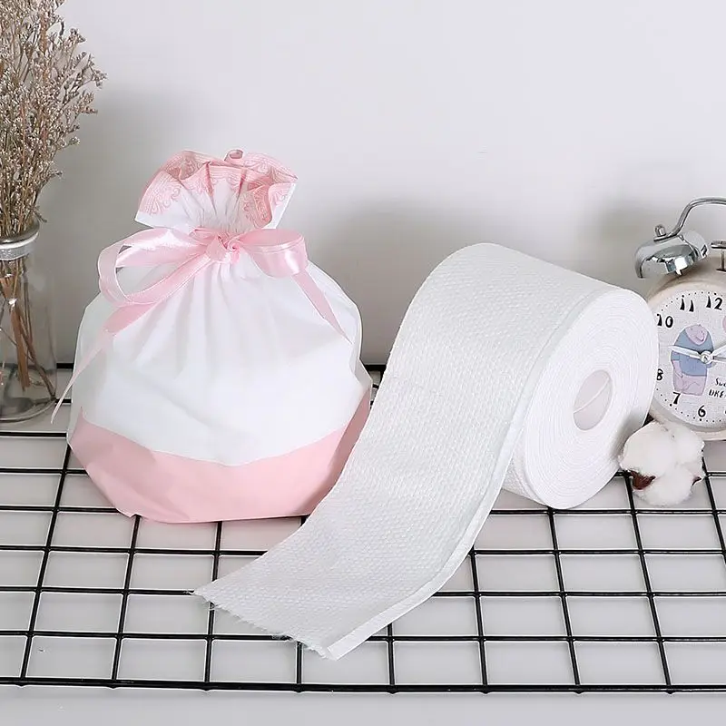 

Roller Cotton Wash Towel Disposable Cleaning Tissue Thickened Cotton Make-up Removing Wipes