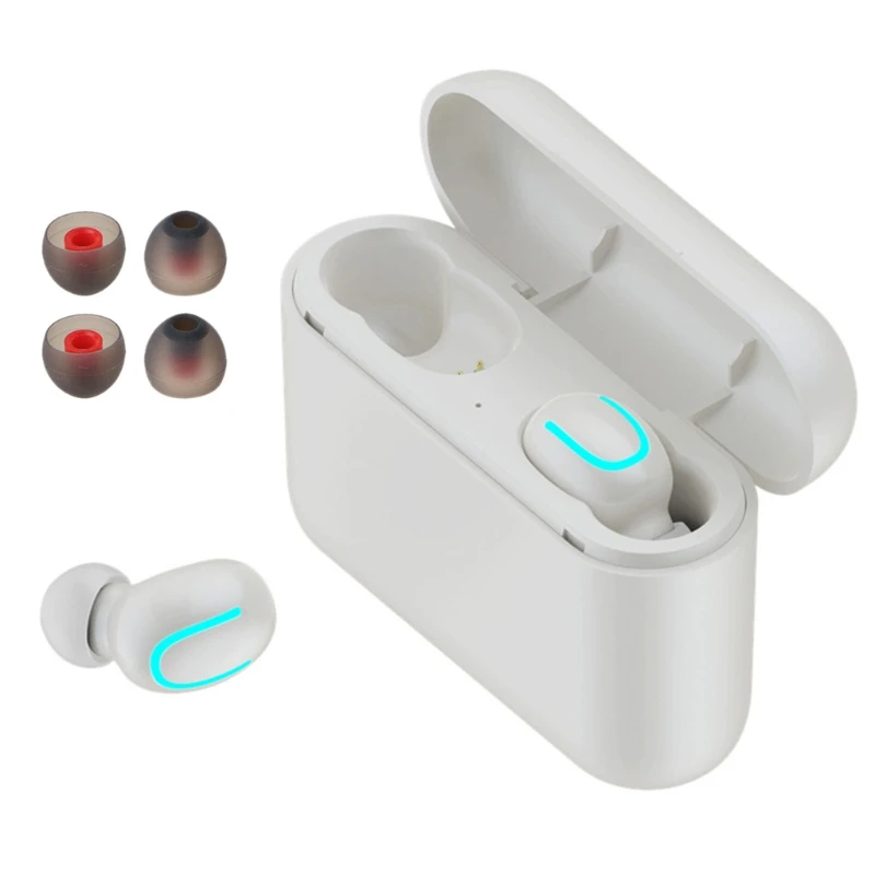 Q32 Wireless Bluetooth 5 0 TWS Mini Earbuds Handsfree Microphone Headset LX9B