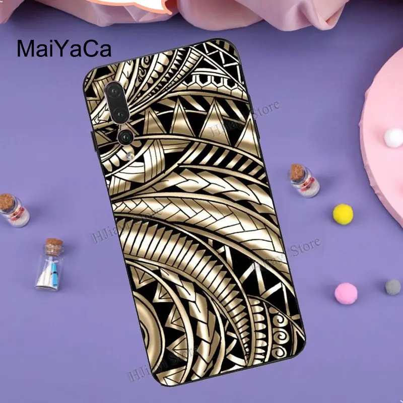 Maiyaca الماوري Samoan البولينيزية القبلية حالة لهواوي الشرف 10i 9 10 لايت 20 الموالية 7a برو 7c 8a 8c 8s 8x 9x Y7 Y9 Y6 2019 نوفا 5t Www45 Kotora Shop