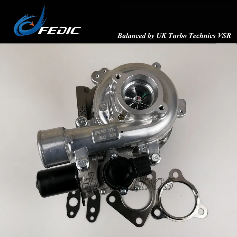 Турбокомпрессор CT16V 17201-30110 17201-0L040 турбина полная турбина для Toyota Hilux 3,0 D4D 171 hp 1KD-FTV 127 кВт