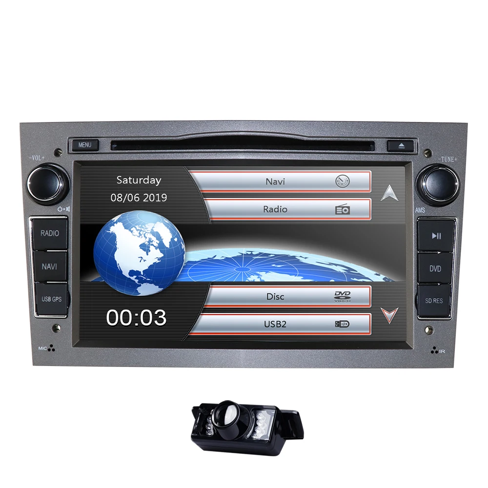 Best 2DIN DVD GPS for Vauxhall Opel Astra H G J Vectra Antara Zafira Corsa Multimedia screen car radio stereo audio DAB+SWC RDS FM/AM 1