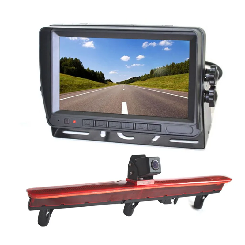 

Vardsafe VS597M Brake Light Reversing Camera & 7 Inch Rear View Monitor for Volkswagen Transporter T5 / TDI Van