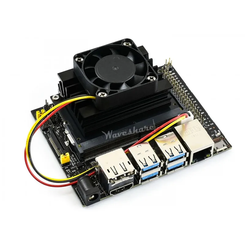 Специальный охлаждающий вентилятор для Jetson Nano 5V 3PIN обратная защита ШИМ регулировка скорости сильный охлаждающий воздух