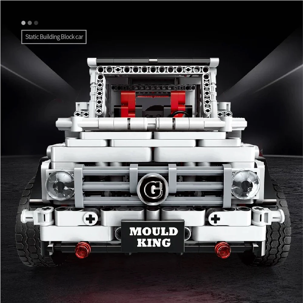 13069 Technic серия супер гоночный автомобиль MOC 2425 G500 модель строительные блоки кирпичи мальчик автомобили рождественские подарки игрушки для детей