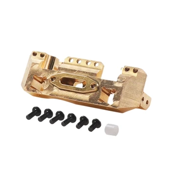 

Metal Steering Gear Front Winch Bracket for 1/10 RC Crawler TRAXXAS TRX4 TRX4 G2 Mustang Fighter 8237 TRX-4 Brass