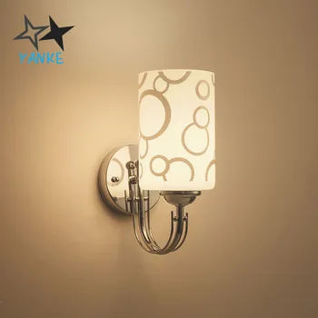 

Wall lamp bedroom bedside lamp living room modern simple creative led background wall corridor bathroom decorative lamp