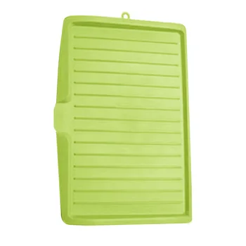 

Kitchen Organizer Shelf Plastic Dish Washing Bowl Tank Shelfs Drainage Washing Dishes Holding Tray Rack