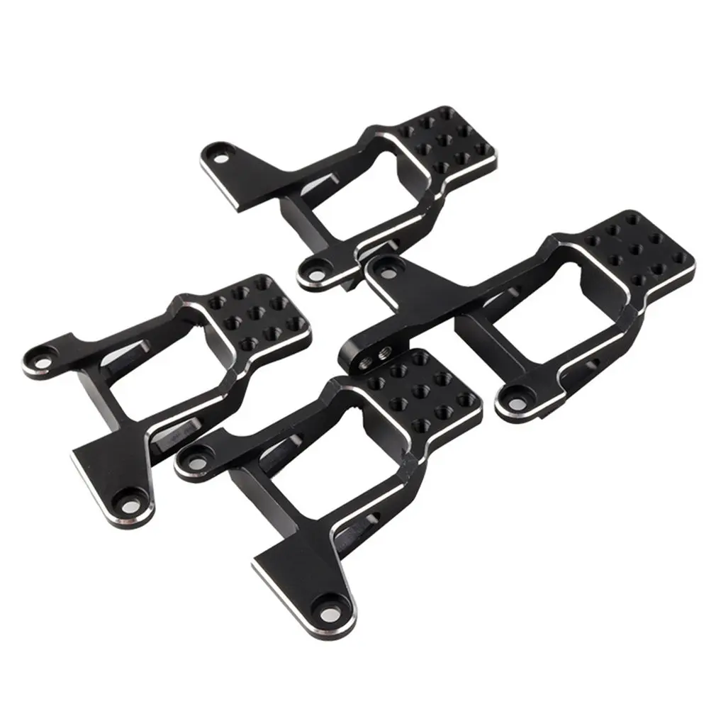 New4PCS Front And Rear Aluminum Alloy Shock Absorbers Bracket Suspension Bracket For 1/10 Traxxas TRX4 RC Rock Crawler Car