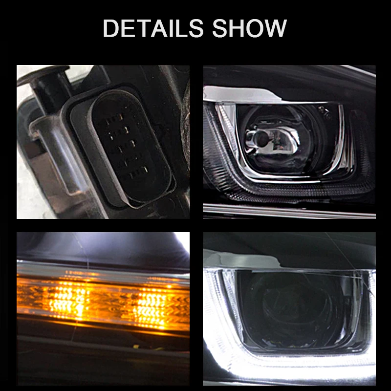 CNSUNNYLIGHT For VW Volkswagen Golf6 MK6 2010-2014 Car Headlight Assembly LED DRL Turn Signal Xenon HID Projector Lens Plug Play (2)