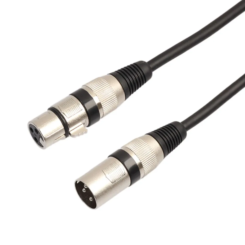 

10pcs DMX Signal Cable Wire Lighting Moving Head Light XLR Patch Cable Microphone Shielded Wire,9.84ft