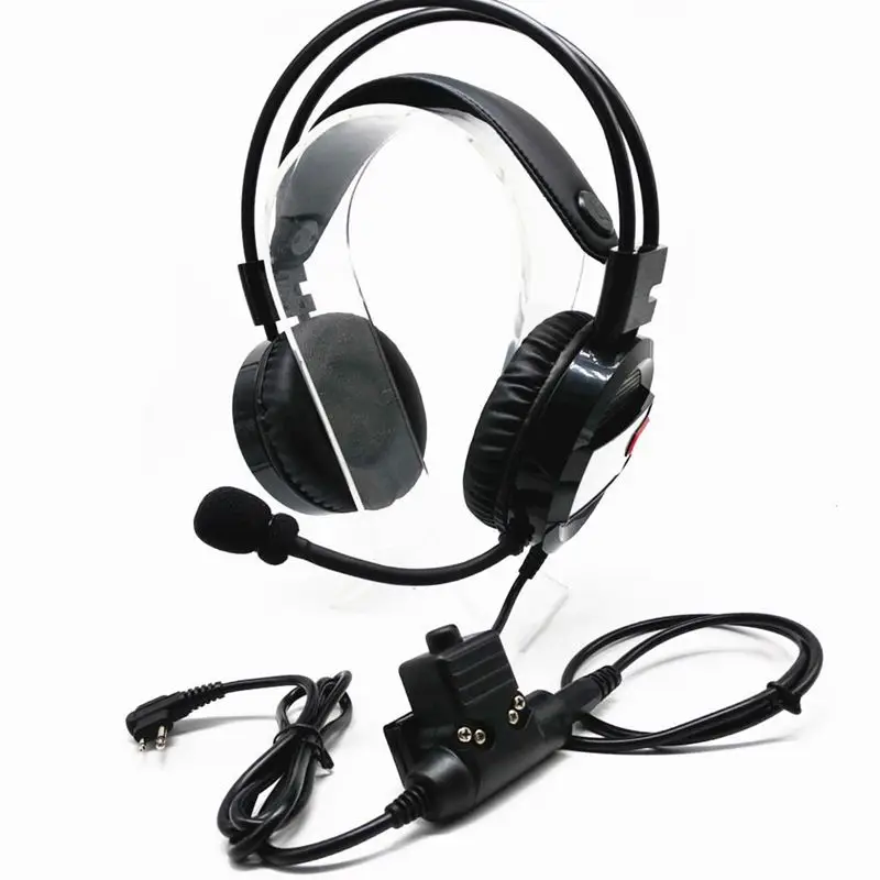 

Medium Walkie Talkie Headphone Noise Cancelling Headset for Motorola EP450 GP300 GP88 CP040 GP68 GP2000 GP308 CP200