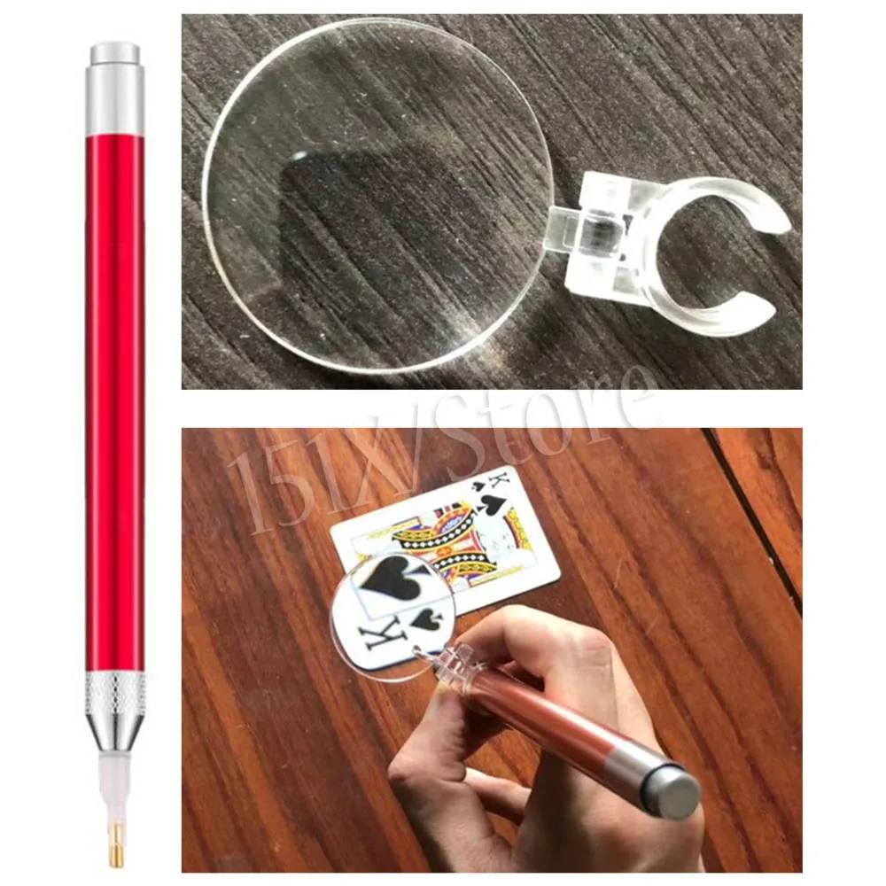 DIY Diamond Painting Tool Luminous Point Drill Pen Magnifying Glass Luminous Lighting Sticker Drill Tool Diamond Accessorie