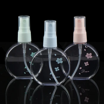 

3PCS 55ml Empty Spray Bottle Plastic Mini Empty Spray Refillable Bottle