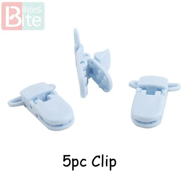 1pc 1mm 80m Satin Silk Rope Nylon Cord Colorful Baby Teether Accessories Teething Necklace Rattail Cord DIY Tool Toys Baby Blue Clip