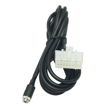 

Durable Portable Car Audio Auto Anti Interference Easy Install Direct Fit AUX Adapter Cable Replacement Parts For Mazda 2 3 5 6