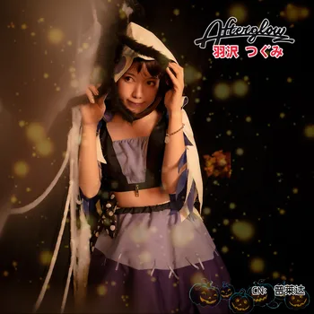 

Cosplay Costume Anime Bang Dream! Hazawa Tsugumi Afterglow Hey-day! Magic Dresses Christmas Halloween Free shipping CG574