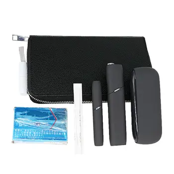 

PU Leather Holder Carrying Case Storage Bag Box Universal Carrying Pouch Wallet Cover for IQOS 3.0 Accessories