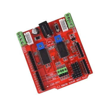 

Dual Step Motor Drive Shield for Arduino IO PWM CNC 3.3V 5V with A3967Chips Stepper Motor Drive