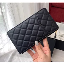 Роскошный кошелек с икрой, дизайнерский бренд, клатч, бумажник для карт, женский мобильный кошелек, длинная папка для мобильного телефона