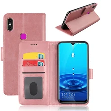 MKS Kulit Case untuk Leagoo M13 Case Penutup Belakang Ponsel Flip Case dengan ID Card Slot(China)