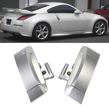 

Exterior Door Handle Kit 80607-CD41E, 80606-CD01E Fits for Nissan 350Z 2003, 2004, 2005, 2006, 2007, 2008, 2009- Driver and Pass