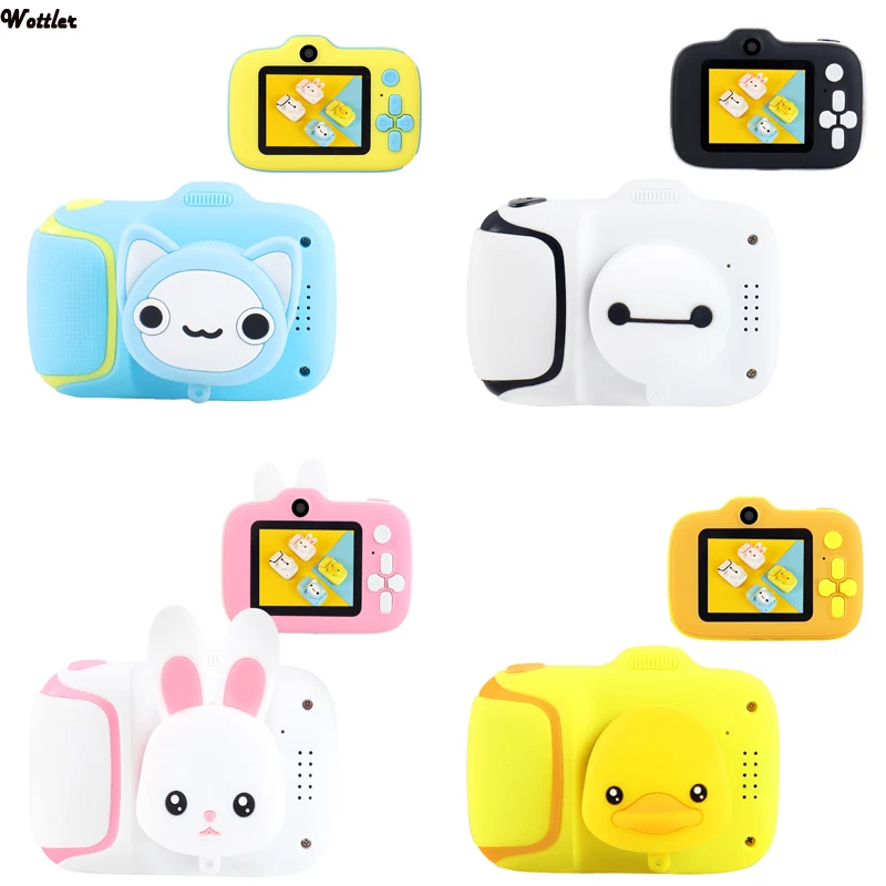 

2000W Pixel Kids Digital Camera Children Mini Camera Cartoon Camera Toys Outdoor Photography Props for Children Video Camera