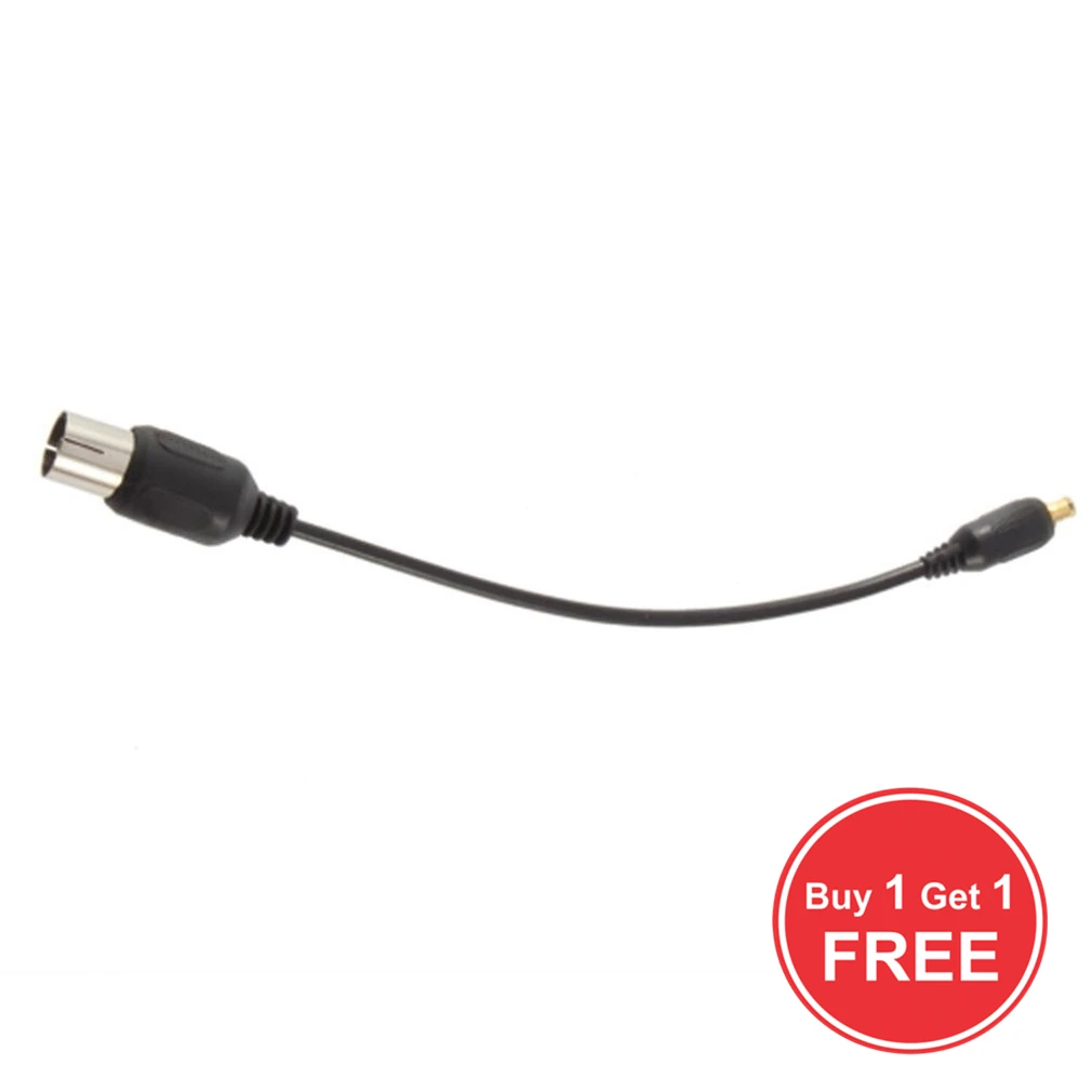 Купить 1 получить 1 бесплатно кабель палка адаптер Антенна USB DVBT ТВ тюнер для коаксиальный Антенна MCX новейший Горячий Поиск