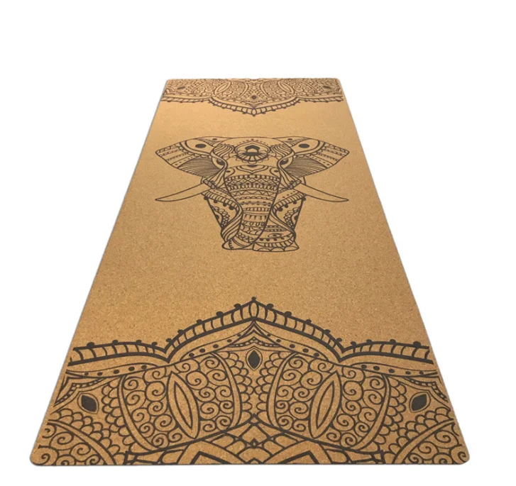 

natural soft wood yoga meditation pad meditation elephant pattern mat good quality oriental cuture