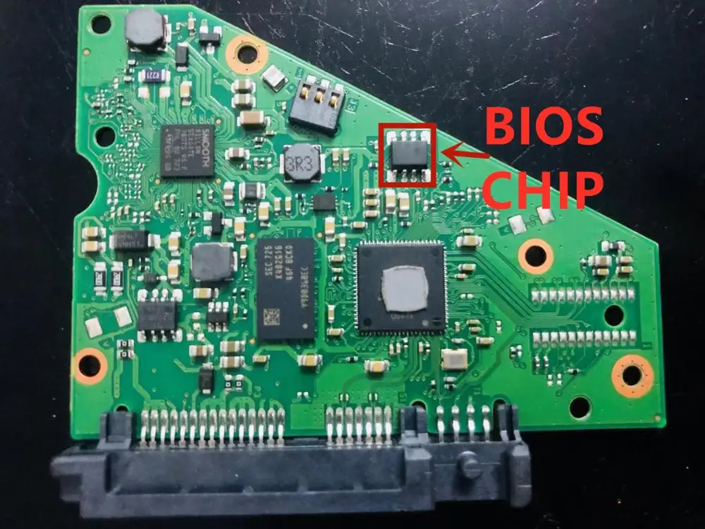 Partes de Disco Rígido Placa Lógica Pcb de Circuito Impresso 100802503 para Seagate 3.5 Sata Hdd Reparo de Recuperação de Dados Disco Rígido 8tb - Imagem 2