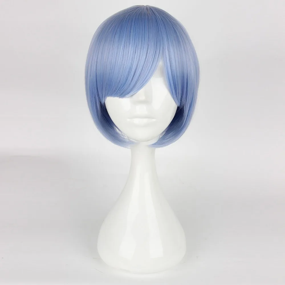 

Re:Zero Starting Life in Another World Rem Cosplay Wig Head Accessories Cosplay Halloween Wig+ Wig Cap