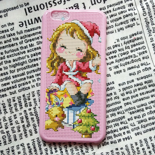 

179 Mobil Phone Cover Cellphone Shell Cases Housing Iphone Craft Cross Stitch Needlework Embroidery Counted Cross-Stitching Kit