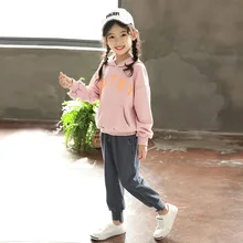 Повседневные штаны в Корейском стиле для девочек в школьном стиле Осенние леггинсы для мальчиков, верхняя одежда