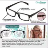 Gafas de lectura multifocales para hombres y mujeres, lentes de lectura bifocales de ajuste automático de alta calidad + 50 A + 2022, dropshipping, novedad de 250 ► Foto 1/6